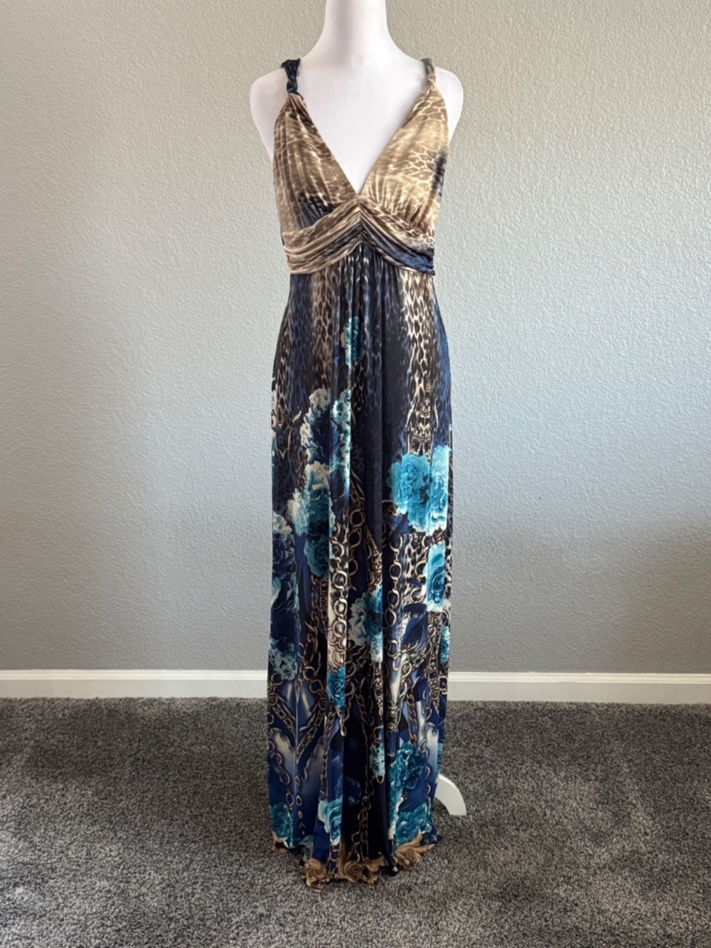 S-Twelve Maxi Dress Size Large - Picture 2 of 12